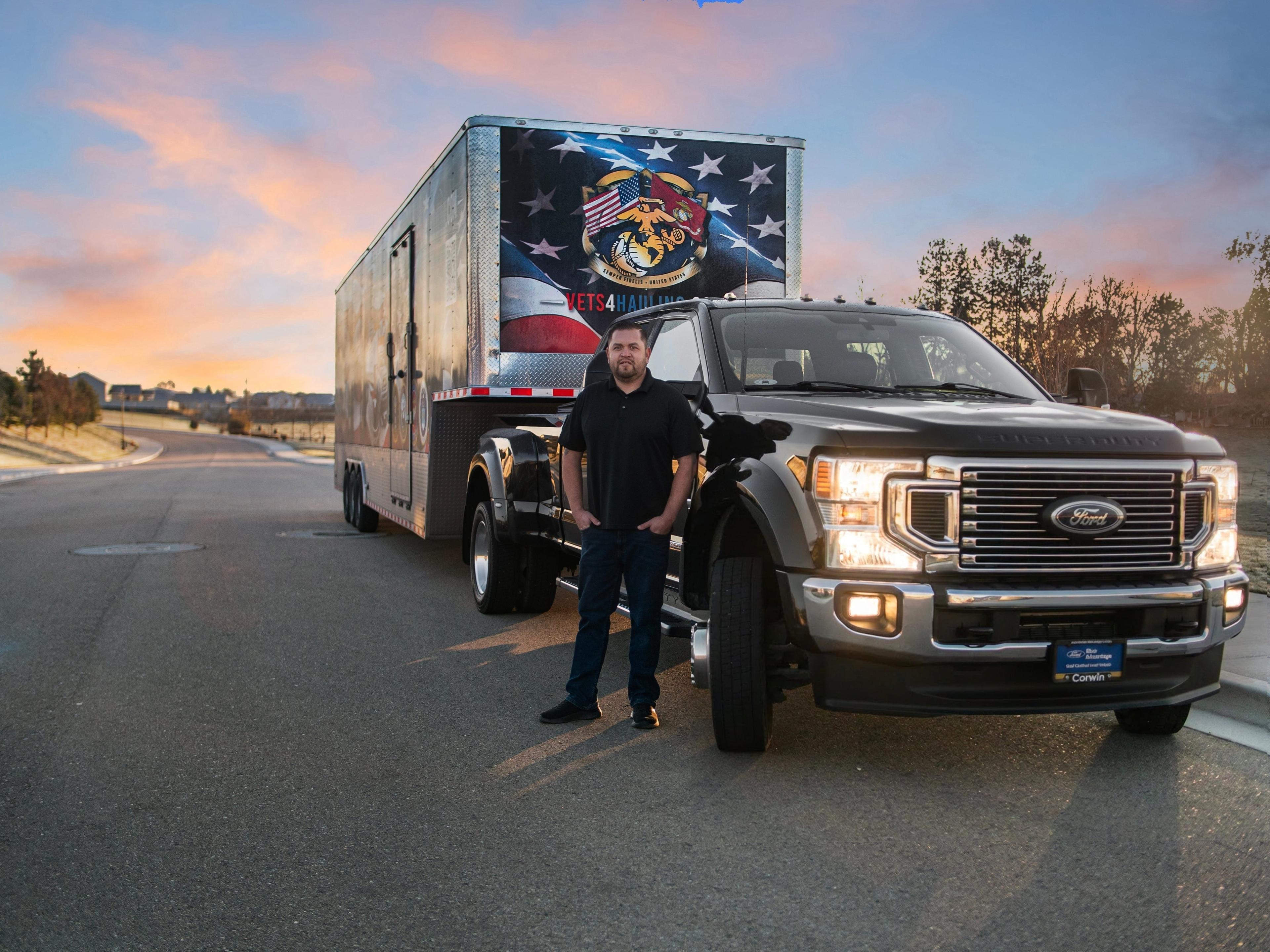 Vets4Hauling Professional Moving Truck
