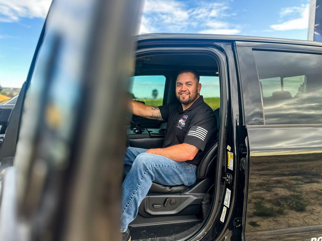 Josh Cortez, Owner/Operator of Vets4Hauling